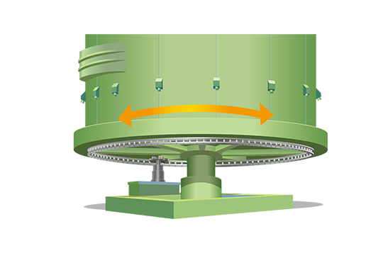 ピンギヤドライブユニット