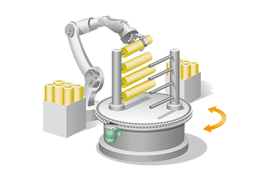 ピンギヤドライブユニット