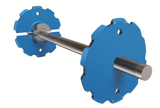 大形コンベヤスプロケット　スマート取替シリーズ