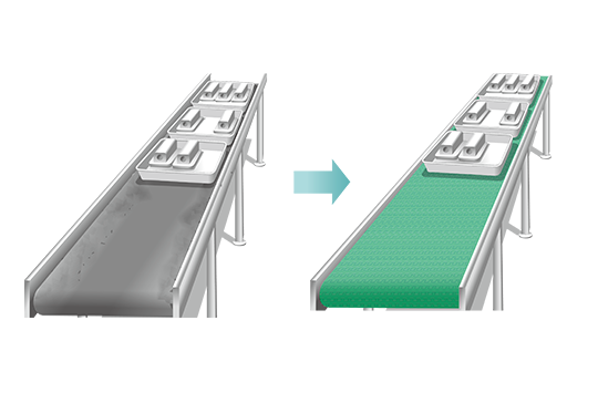 プラスチックモジュラーチェーン