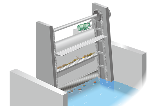大形コンベヤチェーン