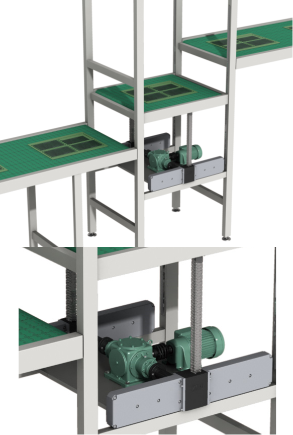 Conveyor Level Lifting 