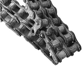 Corrosion of stainless steel chain 