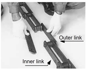 Connecting Two Strands of Chain 