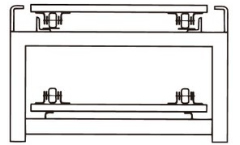 Examples showing a cross rod conveyor