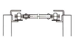 Examples showing a cross rod conveyor