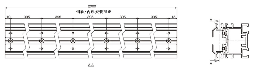 中间框架组装图