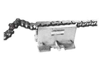 Setting Chain in Chain Vise 