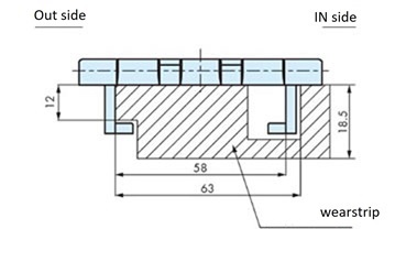 Mounting Curved Wearstrips on Carry-Way 