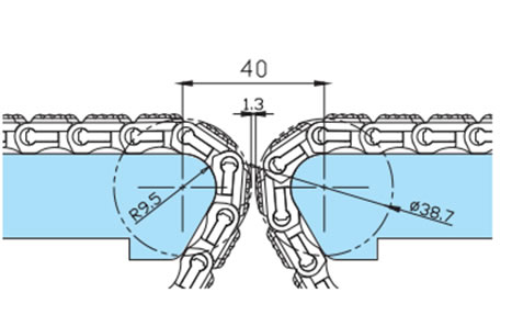 In-line layout of WT1515VG-W 