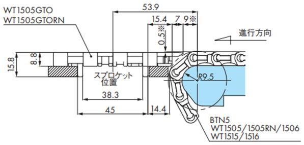 排出搬送(WT1505TOD/WT1500)