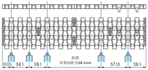 安装间距