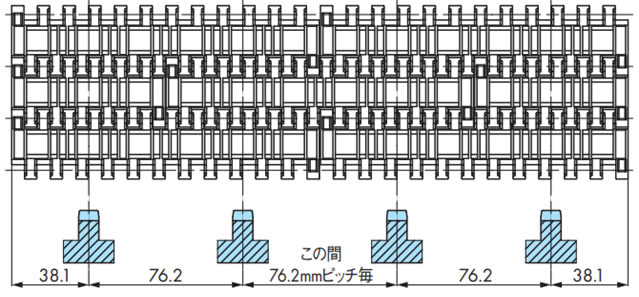 取付ピッチ