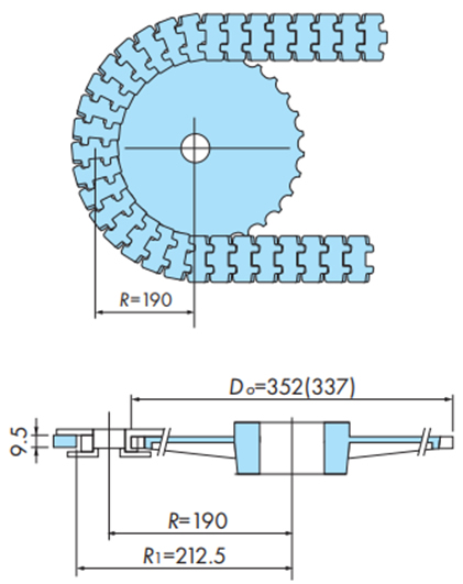 Horizontal conveyance