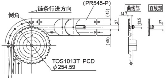 运行轨道的设置示例
