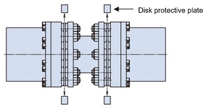 Disk protective plate 