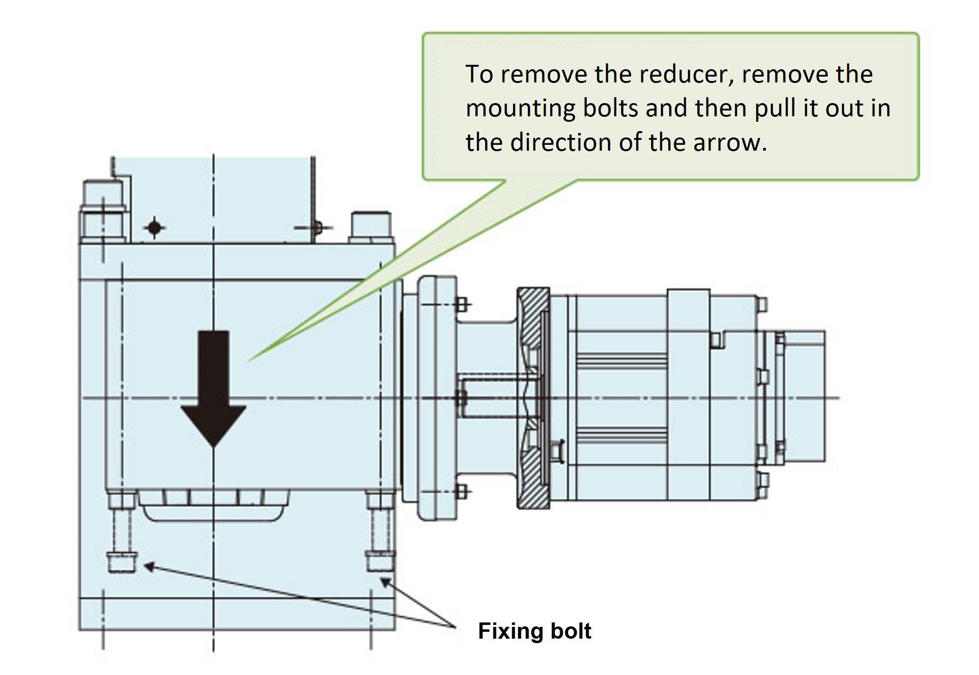 Reducer replacement method