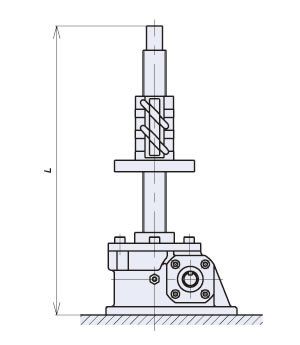 Free shaft end
