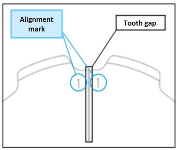 Tooth gap