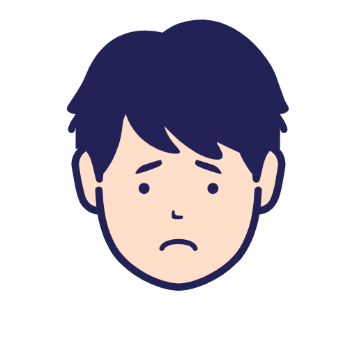 困り顔アイコン