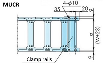 TKP91H56W250R200 Detailed Information - Cable Carriers (CABLEVEYOR