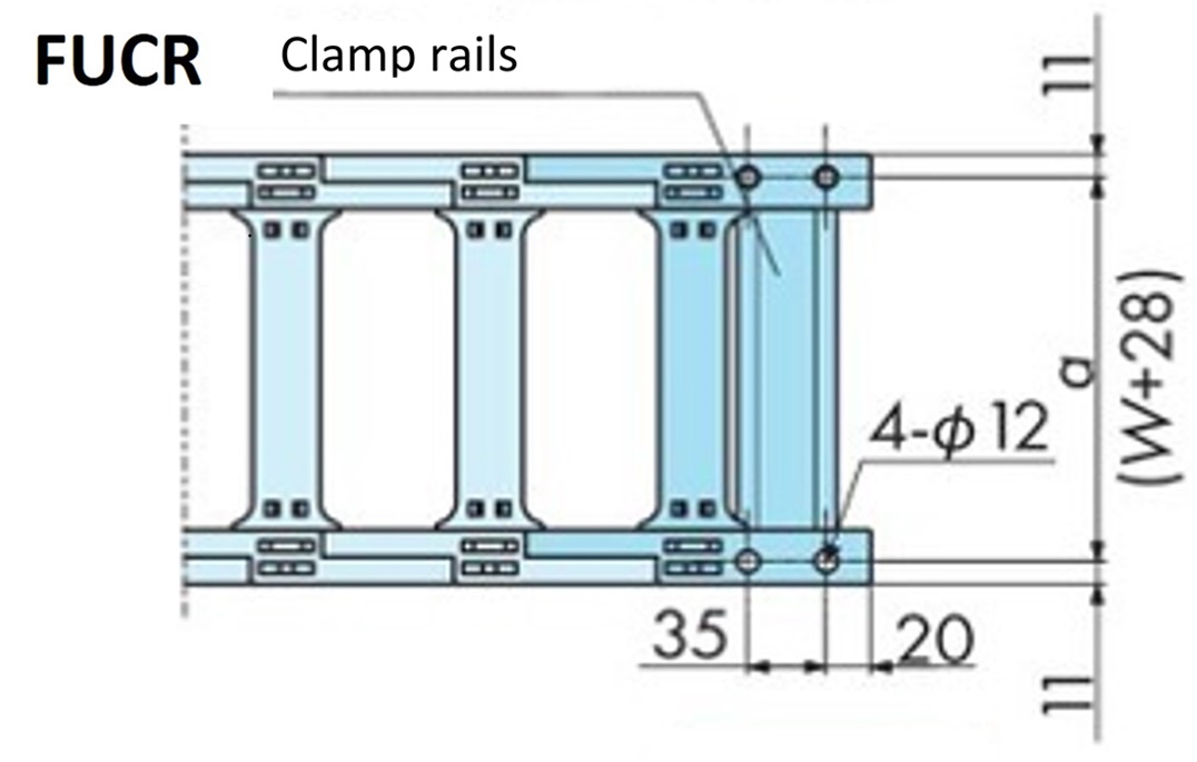 TKP91H80W250R150 Detailed Information - Cable Carriers (CABLEVEYOR