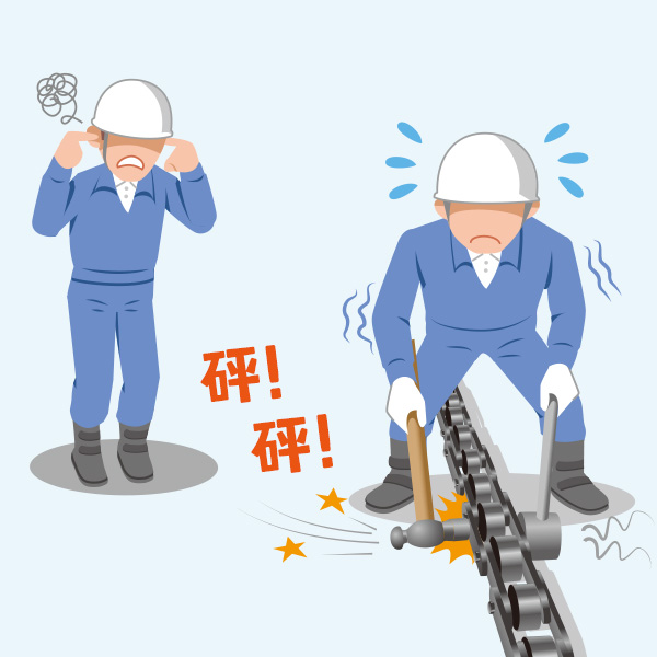 拼接时使用榔头等工具增加作业的风险
