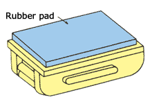 Rubber pad