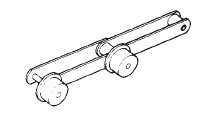 Outboard rollers