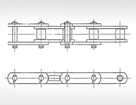 Asphalt Finisher Chain
