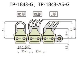 Grip rubber mounting image 
