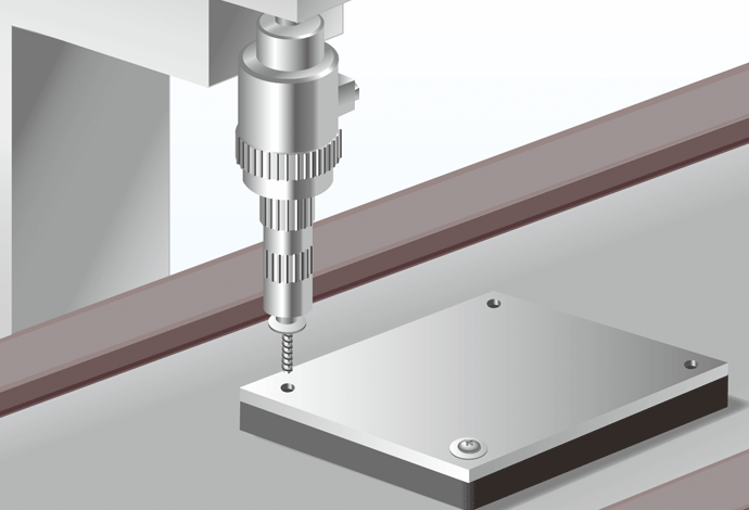Screw tightening machine 
