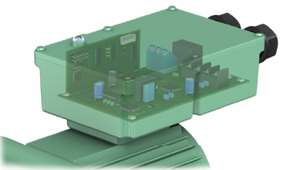装置の負荷状況を監視図解