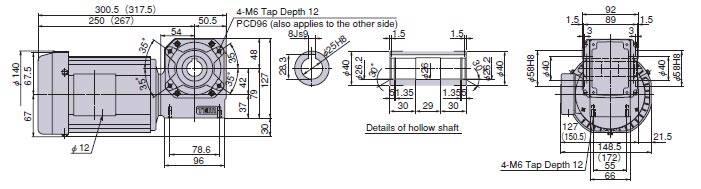 CSMA040-160H10 Detailed Information - Reducers