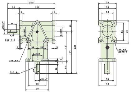 すのチル　ソフビサイズ　つなぎ　他 ARA610SN 詳細情報 - 減速機