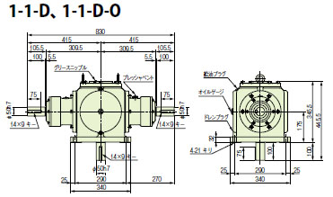 ED12B25-1-1-D-O-Y 詳細情報 - 減速機