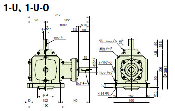 ED6M-1-U-Y 詳細情報 - 減速機