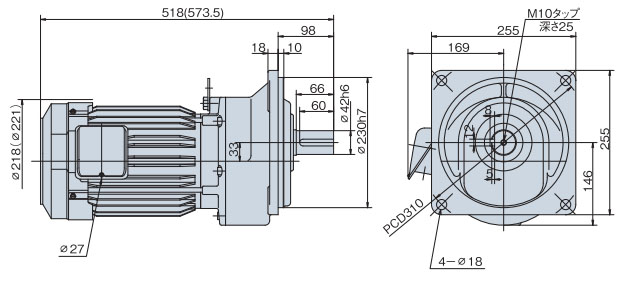 GMTR220-42F5 詳細情報 - 減速機