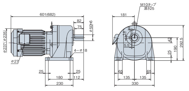 GMTR370-50L40 詳細情報 - 減速機