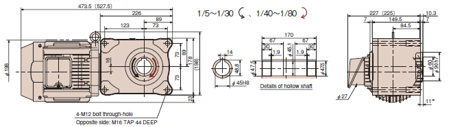 HMTA150-45H60 Detailed Information - Reducers