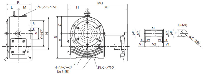 SWJMK63E10DF-G5LC 詳細情報 - 減速機