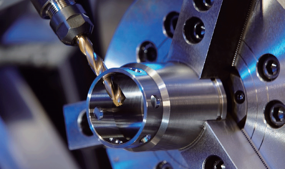 連続加工する穴加工専用機に