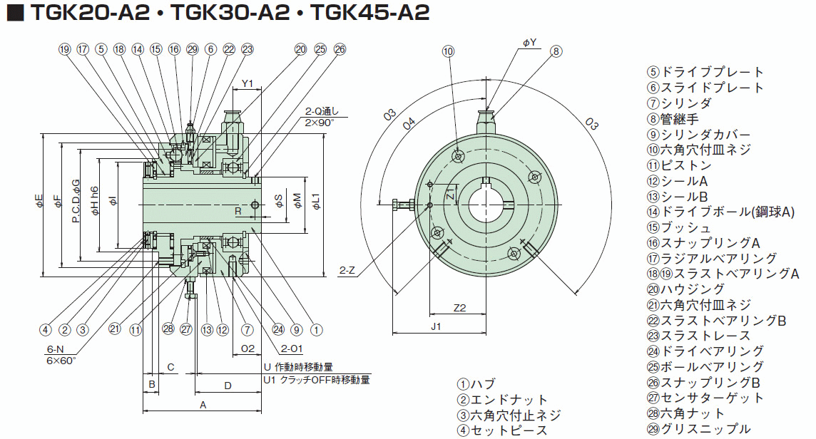TGK30-A2 詳細情報 - ショックガード
