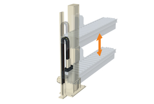 ラインシャフト同期タイプ