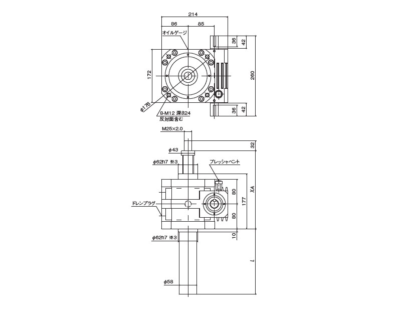 SJ030H-TUR4 詳細情報 - リニスピードジャッキ - つばき産業用機械製品