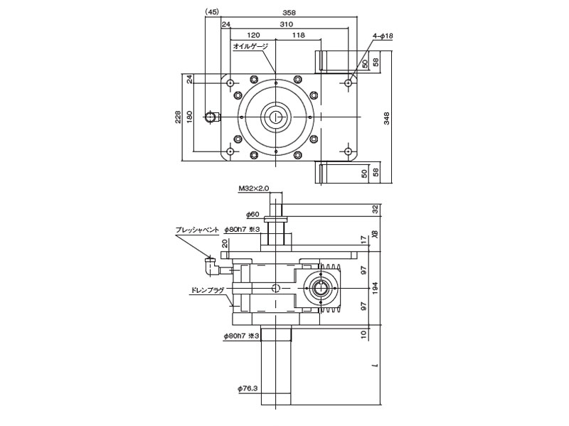 SJ050H-TSR4 詳細情報 - リニスピードジャッキ - つばき産業用機械製品