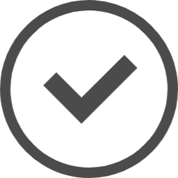 チェックマークアイコン